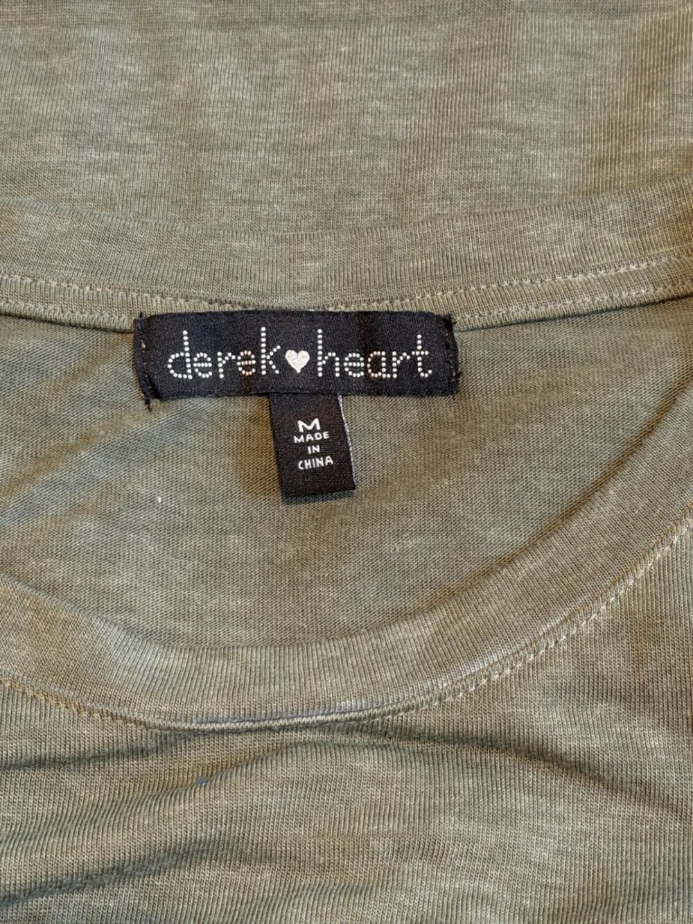 Derek Heart Lightweight Jersey Knit High-Low Midi Dress - Medium - Picture 6 of 7